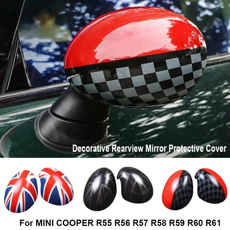 2Pcs/Set Rearview Mirror Covers For Mini Cooper Countryman R60 For Mini Cooper R55 R56 R57 R58 R59 R61For Mini Cooperaccessories