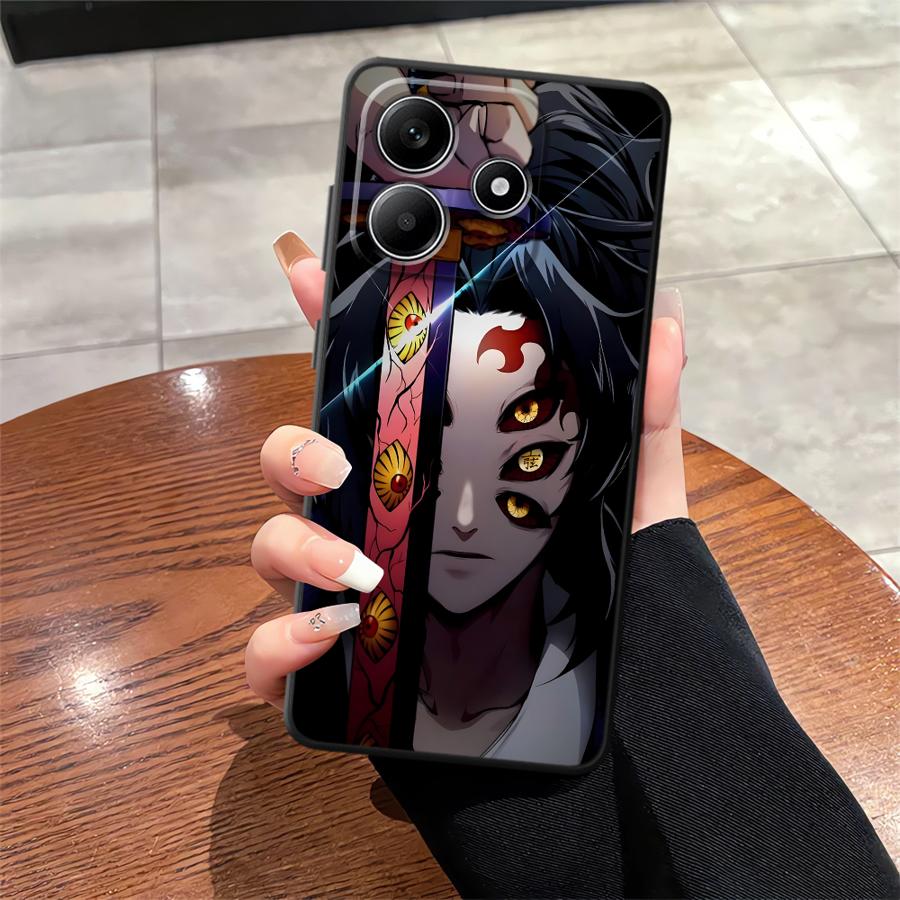 Demons Anime Slayer Soft Back Phone Cover Case for Xiaomi Poco C50 M3 M4 Pro F3 F4 F5 X3 X4 X5 C65 C51 M5