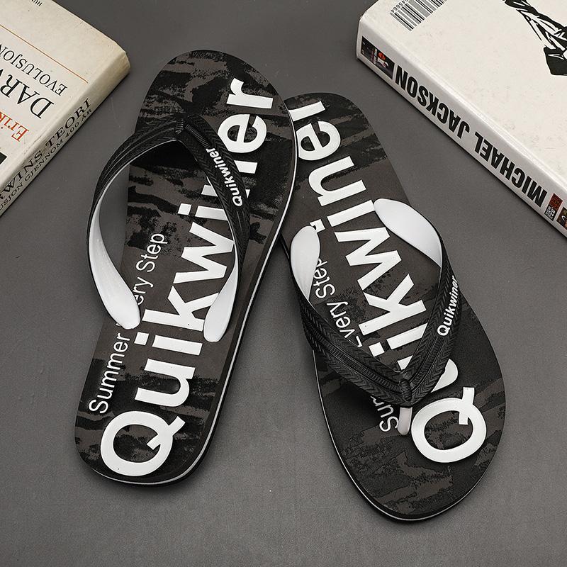 Módní pánské žabky Letní pantofle pro muže Venkovní plážové Pánské ležérní sandály Osobnost Lehká Protiskluzová Pánská obuv Móda