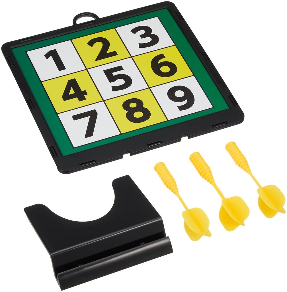 Hanayama Portable Darts Handy Size for Fun Ages Game, Anytime, Anywhere, 6+