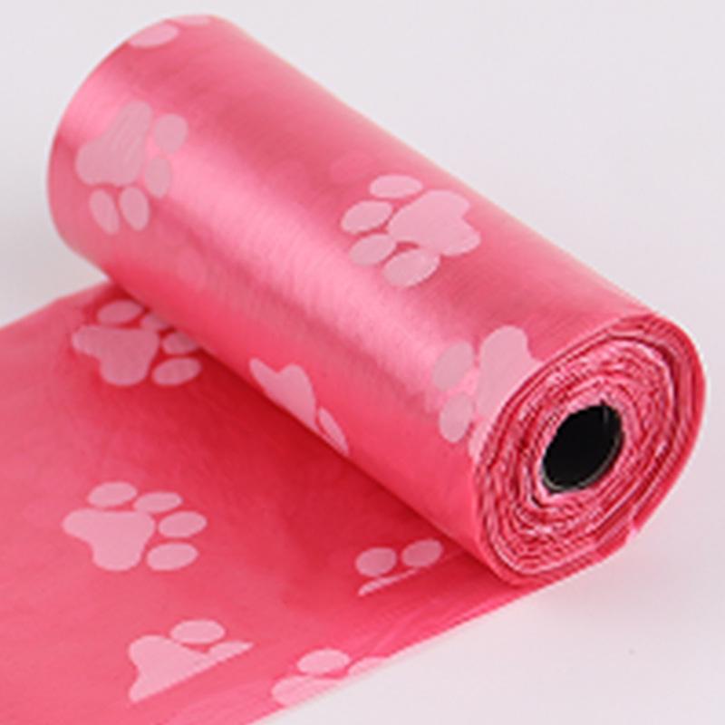 Abbaubare Dicke Hundekotbeutel - Flache Öffnung, Bedruckt, Zubehör zur Aufnahme von Haustierabfällen