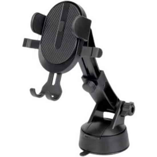 Retractable Vacuum Suction Car Phone Holder for Stable Navigation