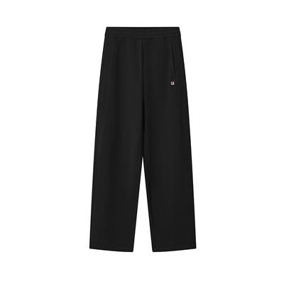 Heritage Classic Versatile Elastic Comfortable Knitted Straight Loose Casual Pants Women Bottoms Legendary-Blue F11W548604FNV