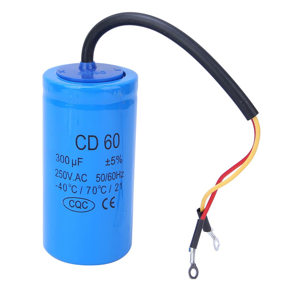 CD60 250V 300uf Switching Capacitor Explosion-Proof Household Appliances Accessory Capacitor Motor Capacitor Switching Capacitor