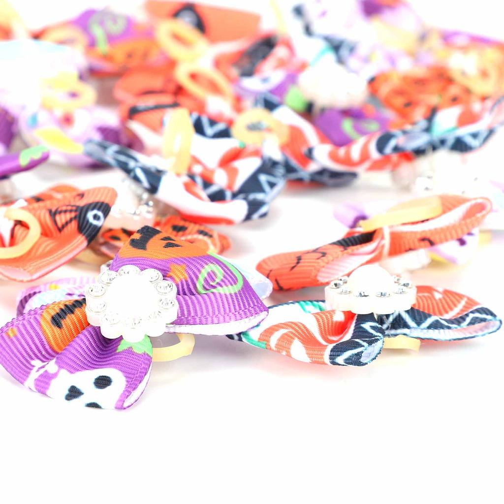 25PCS Pet Christmas Halloween Decoration Festivals Accessory Ornament For Cats Dogs