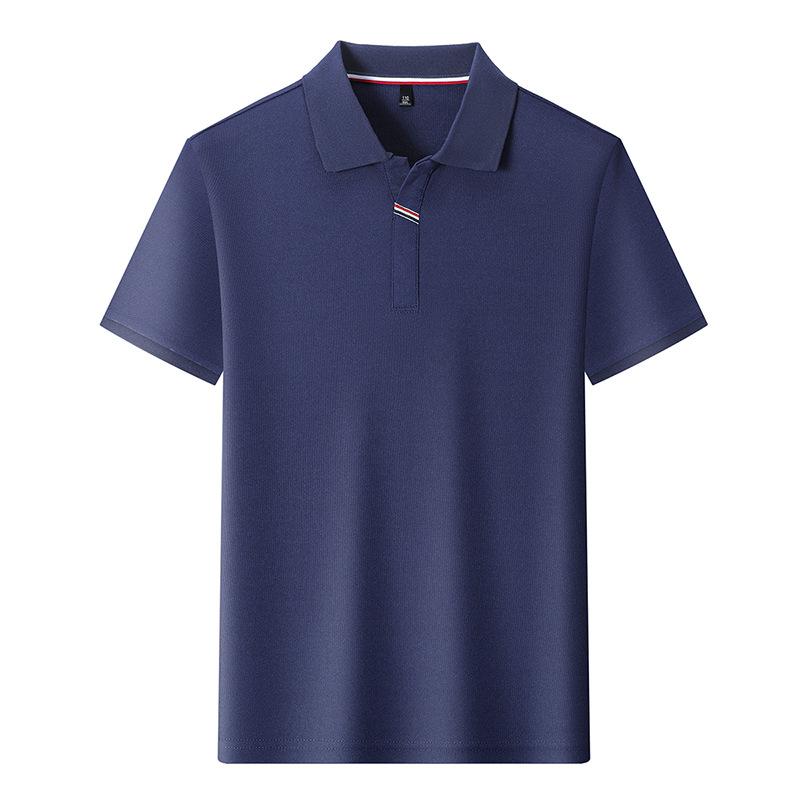 Men's POLO Shirt Short Sleeve Lapel Premium Casual Business T-Shirt Men's Dad Clothes