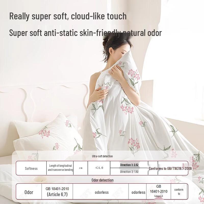 MUJI Disposable Travel & Hotel Bedding & Towel Set