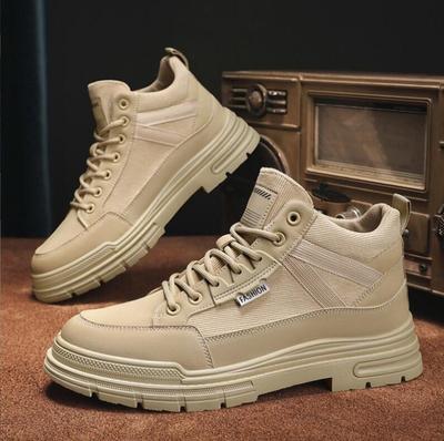 Fashion Mens Shoes Casual Sneakers Platform Leather Loafers Outdoor Skateboard Hiking Boots Luxury Tennis Sport Flat