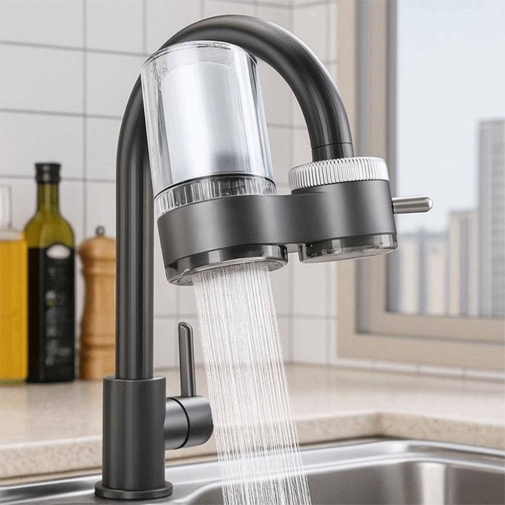 Washable Tap Water Purifier Dual Mode Faucet Water Purifier Practical Water Filter  Bathroom