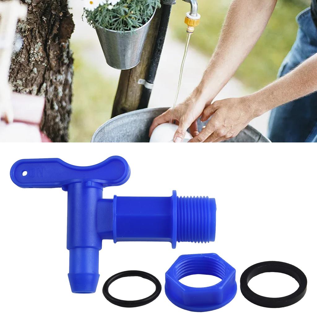 Water Butt Tap Faucet 1pcs 25.4mm Thread Adaptor Beer