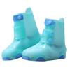 Children Rain Shoe Cover Waterproof Rainproof PVC Galoshes Anti Slip Rain Boot Covers For Toddler Kid Outdoor Activity