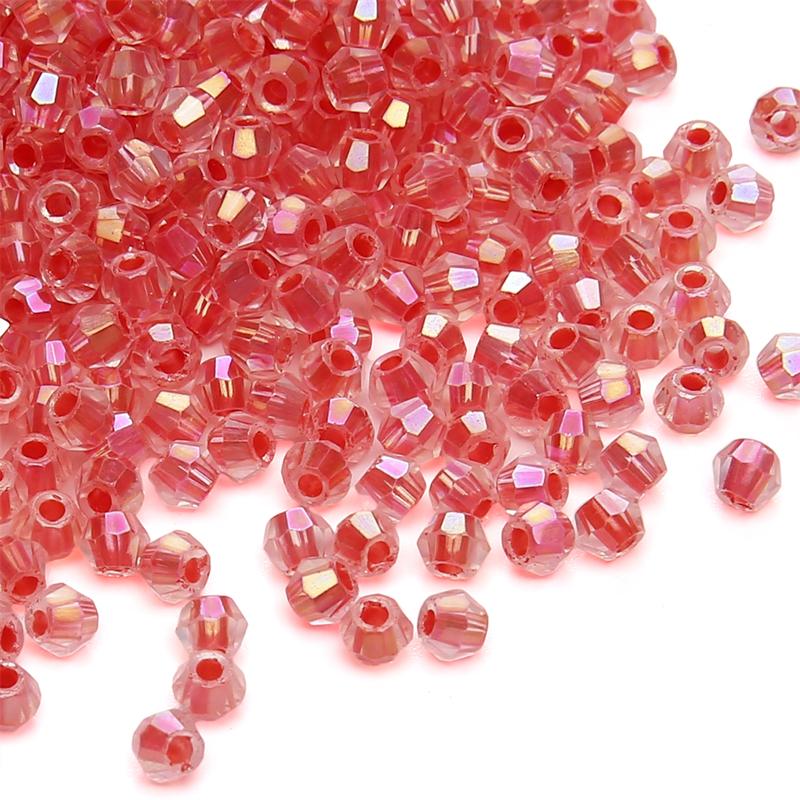 

4 мм 10 г/пакет ограненные цветные хрустальные бусины DIY браслет ожерелье серьги ювелирные аксессуары 4mm 10g/bag