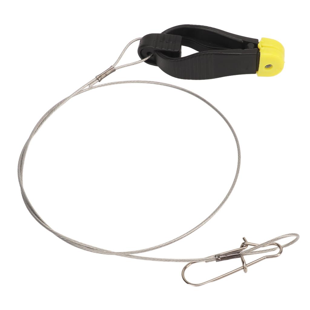 Schnurfreiklemmen mit 17,5 Zoll er U-Typ Schnappverschluss Stromlinienförmiges Design Power Grip Schnurfreiklemme für Boots-Trolling