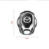 Insignia de Coche Cubierta Protectora de Arranque con un Solo Clic Pegatina Decorativa para Botón de Arranque/Parada Para Mazda 2 3 5 7 CX5 CX7 CX9 MX5 CX30 Skyactiv