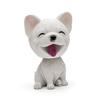Husky Teddy Pomeranian Car Shake Head Dog Ornaments Cute Nodding Decoration Gift For Car Interior Home Room Auto Accessories