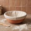 Round & Oval Bread Proofing Basket Decorative Cloth Liner Dough Rising Rattan Basket Creative Durable Sourdough Proofing Baske