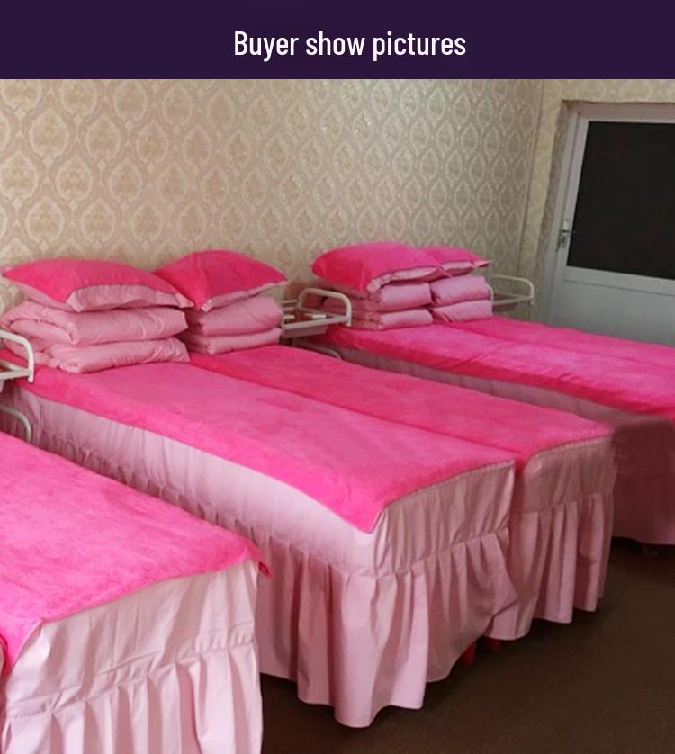 430g 80x180cm Ultra-Absorbent Bath Towel for Salon Massage Beds
