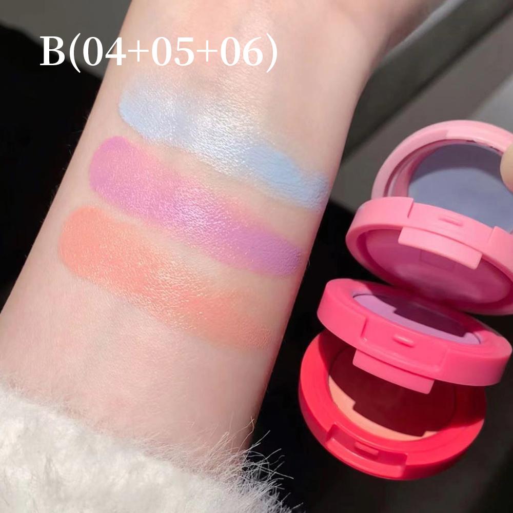 

CAPPUVINI Трехслойные кремовые румяна Cherry Style с кремовой текстурой, натуральная и стойкая палитра румян