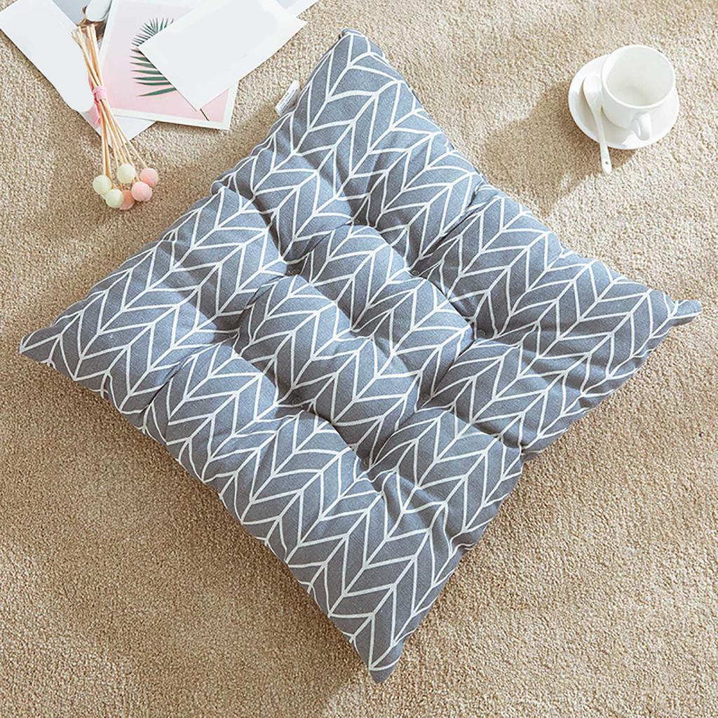 Hickened Chair Cushion Square Cotton Upholstery Soft Comfortable Padded Cushion Pad Office Chairs for Home Car Dining Room