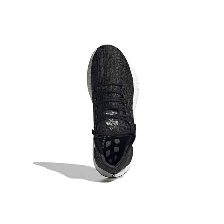 Adidas PureBoost Black White Unisex Sneakers Core-Black Dgh-Solid-Grey Grey-Four HP2622