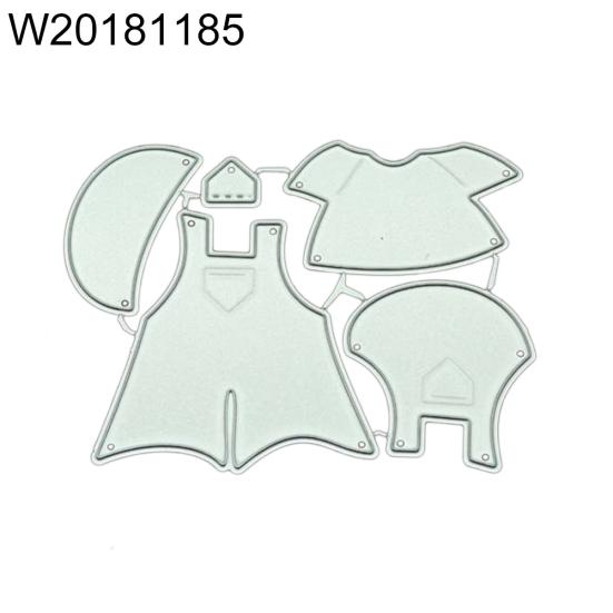 

Милые медвежьи одежки Металлические трафареты DIY Скрапбукинг Бумага Карты Ремесло Трафарет W20181185