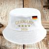 Men's Bucket Hat with Curved Brim Breathable Lightweight Sun Protection Hat Adjustable Fit Outdoor Cap for Casual Use