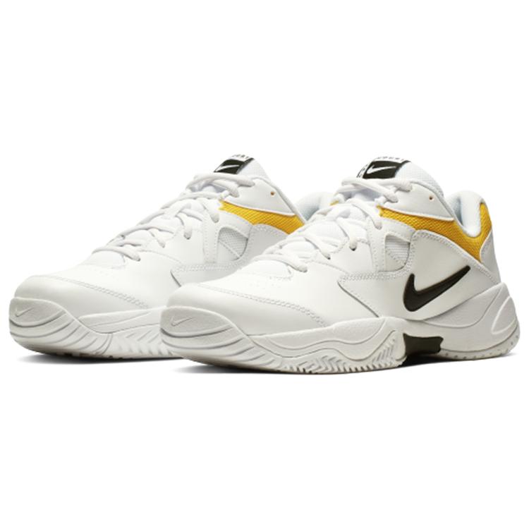 Nike Court Lite 2 'Black White Yellow' AR8836-101