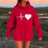 Womens Hoodies Oversized Sweatshirts Long Sleeve Casual Pullover Hooded Sweatshirt Tops