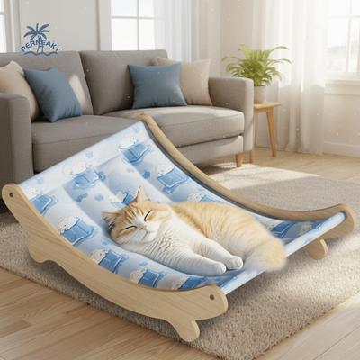Detachable Pet Recliner Waterproof Moisture-proof Cat Sofa Bed Comfortable Breathable Summer Cool Nest Balcony