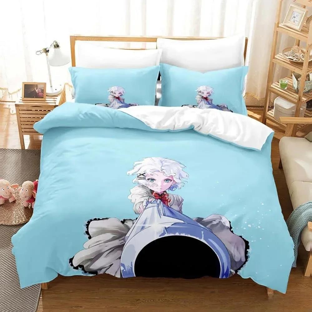 New Anime The Detective Is Already Dead Bedding Set Printed With Pillowcase Bed Duvet Cover Single Double Queen Super King Size