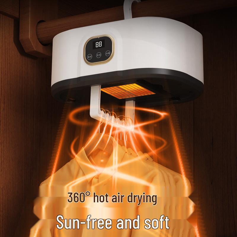 

Compact Folding Clothes Dryer – Ideal for Baby Clothes and Dorm Rooms Chinese Standard білий