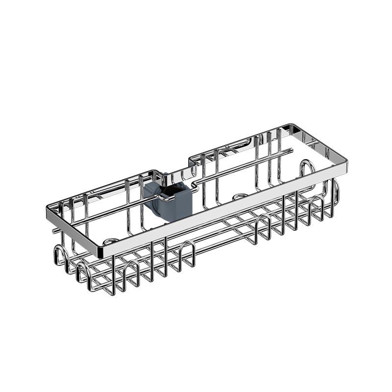 Stainless Steel Bathroom Toilet Storage Rack Shower Room Shelf