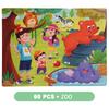 60 Piece Children's Puzzle Anime Cartoon Flat Puzzle Puzzle Puzzle Puzzle Board for Early Childhood Education Puzzle Building Bl