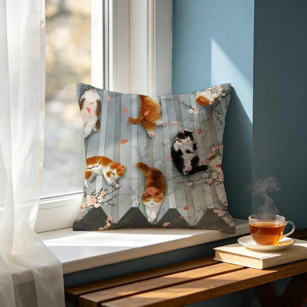 Cute NNyang Songied Cushion Cover Cushion Cover Set Pcs x x x Pillowcase Decorative Sofa Home Decor