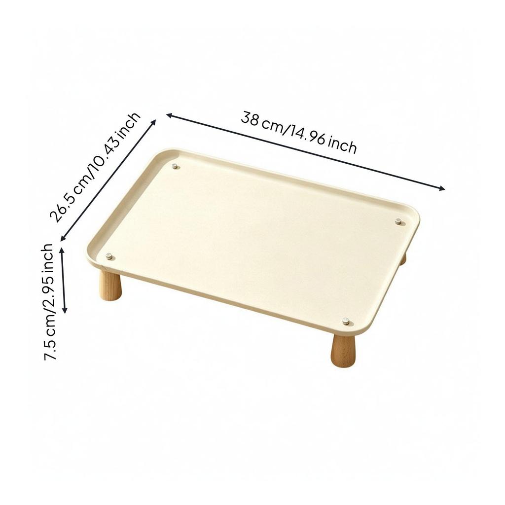 Pet Feeding Stand Minimalist Elevated Bowl Sturdy for Pets, Cats