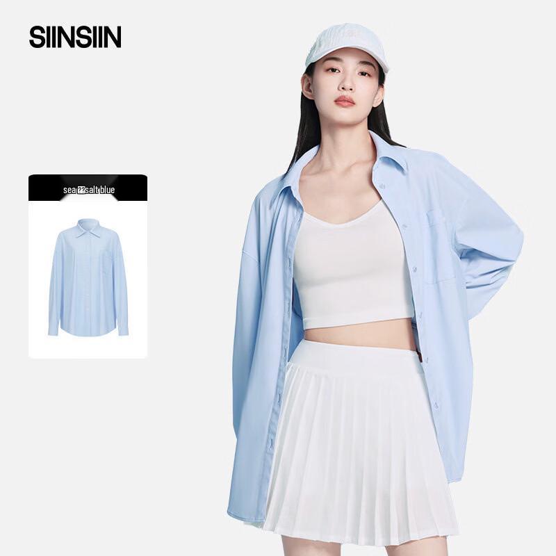 SIINSIIN Women s Sun Protection Casual Shirt L