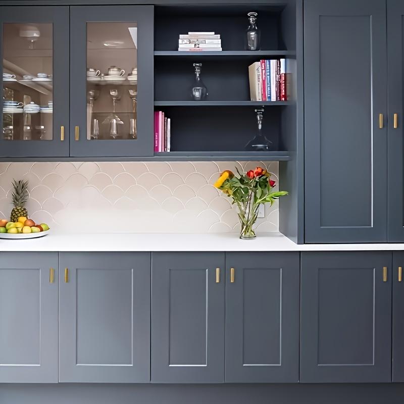 20pcs Single-Hole Black Cabinet Knobs And Handles, Suitable for Drawers And Cabinets in Kitchens And Bathrooms