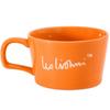 Leo Lionni" Soup Cup/Mug, Microwave and Dishwasher Safe, Leo Lionni Merchandise, Vegetable Design, Orange, Approx. 440ml, Diameter: Approx. 11cm, Min