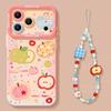 Cherry Puppy Lanyard Suitable for Apple 11 Mobile Phone Case 11promax New Soft Silicone Cover 11 All-inclusive Protective Cover 11