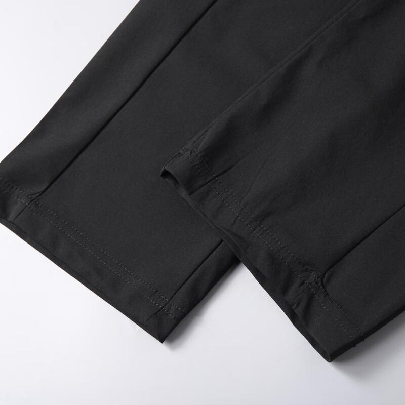 Men's Plus Size Ice Silk Straight-Leg Casual Pants