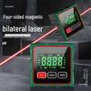 Multi-Functional Laser Inclinometer with Infrared Digital Display and Magnetic Level