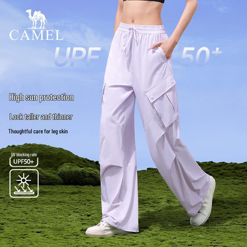 

CAMEL Women s Sun Protection Ice-feel Outdoor Cargo Pants L