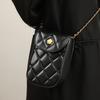 Tasche Neu Vielseitig Umhängetasche Premium Leichter Luxus Kette Handy Mini-Tasche Leder Damen-Tasche Gepäck