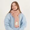 Sandy 100% Wool Scarf Pink
