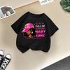 Tween Kleidung für Mädchen Niedliches grafisches Kurzarmshirt für Mädchen Weiche Kleinkind Sommerkleidung Mädchen Größe 4-14 Jahre Kleidung Mädchen Tops