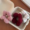 Koreanische Blume Haarseil für Frauen Süße Mädchen Kopfschmuck Haarband Elastisches Pferdeschwanz Scrunchie Haaraccessoires