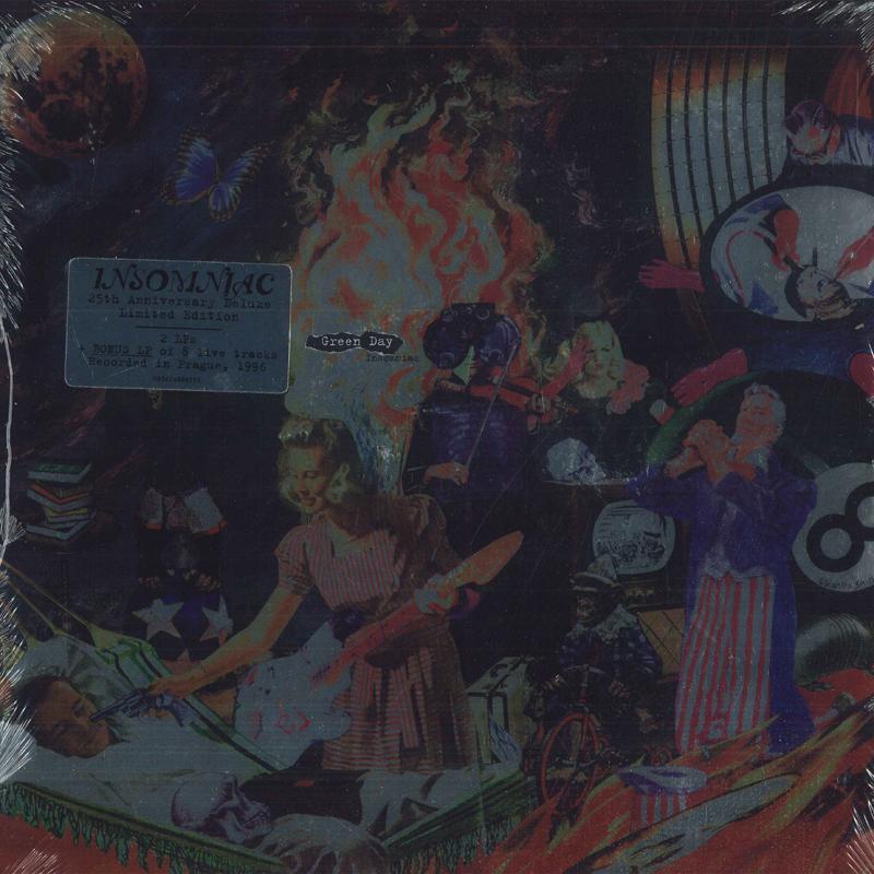 Виниловая пластинка GREEN DAY  Insomniac 093624884576 REPRISE 2021 Канада Рок