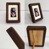 Black Walnut Solid Wood Photo Frame Magnetic Mortise Tenon Design Easy Replace Photo Living Room Photo Wall Art Painting Display