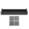 Extendable Over The Stove Rack 16 To 30 Inches Magnetic Stove Top Shelf Seasoning Rack Carbon Steel