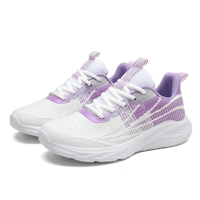 Summer Knitted Sports Shoes for Women Lightweight Breathable Running & Outdoor Training